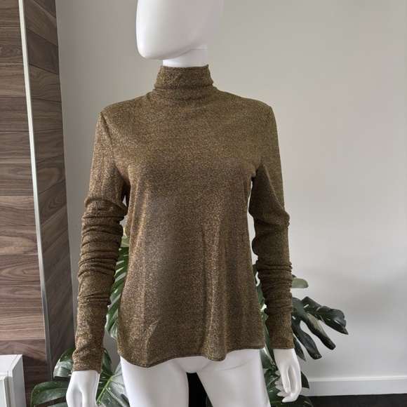 Philosophy Di Lorenzo Serafini Long Sleeve Gold Sz 10 US NWT❤️ - Picture 1 of 8